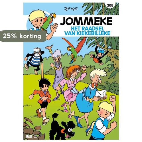 Het raadsel van Kiekebilleke / Jommeke / 208 9789462105720, Livres, BD, Envoi