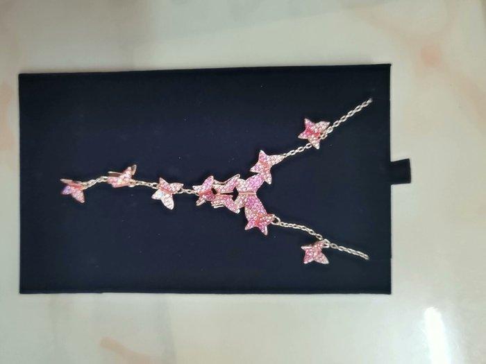 Swarovski - Beeldje, Swarovski butterfly necklace - 1 cm -, Antiek en Kunst, Curiosa en Brocante