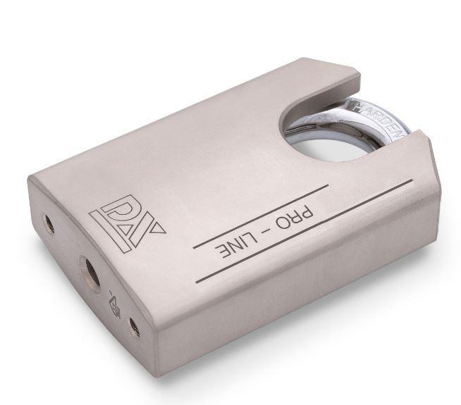 Hangslot DX PRO-line HSPRO 70 C SE zilver SKG2, Doe-het-zelf en Bouw, Hang- en Sluitwerk, Klink of Kruk, Nieuw, Overige materialen