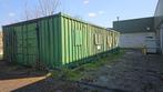 4 containers voor opslagruimte 12 x 6m, Ophalen
