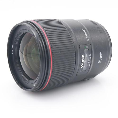Canon EF 35mm F/1.4 L II USM occasion (incl. BTW), Audio, Tv en Foto, Foto | Lenzen en Objectieven, Zo goed als nieuw, Verzenden