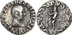 Drachme 40/1 v Chr, Indogriechen Hermaios ca 105-90 v Chr, Verzenden