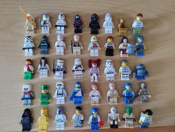 Lego Set - Star Wars, Espace, Ninjago, Ville - Minifigures beschikbaar voor biedingen