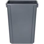 Afvalbak | Kunststof | Grijs | 60L | Open |, Verzenden