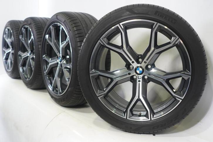 BMW X5 G05 X6 G06 741M 21 inch velgen Pirelli Runflat Zomerb, Auto-onderdelen, Banden en Velgen, Ophalen of Verzenden