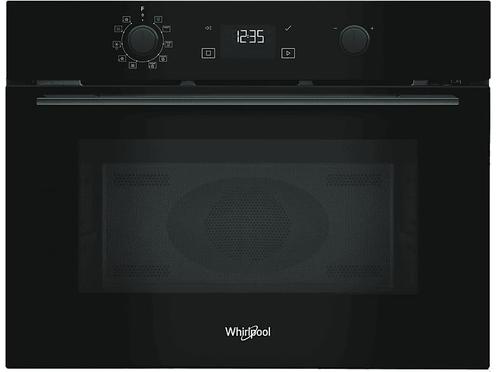 Whirlpool -  Inbouw Combi Microgolf - Zwart, Elektronische apparatuur, Microgolfovens, 60 cm of meer, Draaiplateau, Grill, Hete lucht