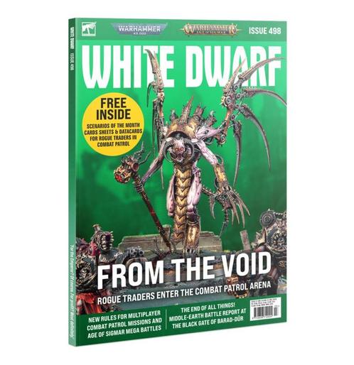 White Dwarf Issue 498 maart 2024 (Warhammer nieuw), Hobby en Vrije tijd, Wargaming, Ophalen of Verzenden