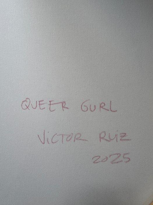 Víctor Ruiz - Queer gurl, Antiek en Kunst, Kunst | Schilderijen | Modern