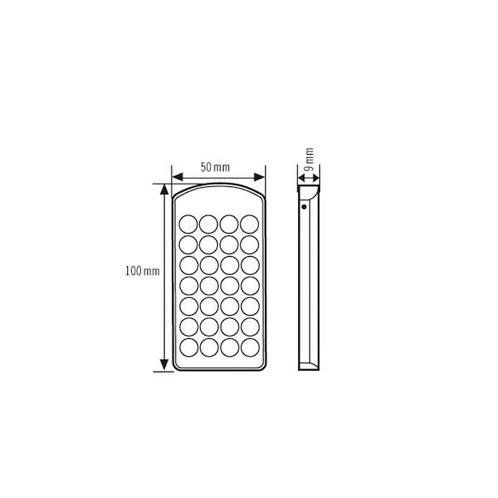 ESYLUX Accessoires Détecteur de Mouvement - EM10425530, Doe-het-zelf en Bouw, Bouwverlichting, Verzenden