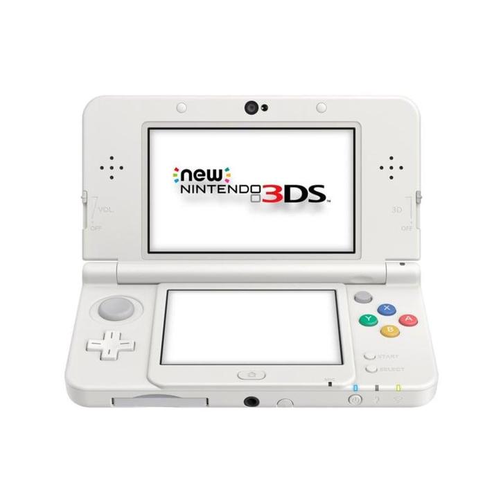 New Nintendo 3DS Wit (Nette Staat & Krasvrije Schermen), Games en Spelcomputers, Spelcomputers | Nintendo 2DS en 3DS, Zo goed als nieuw