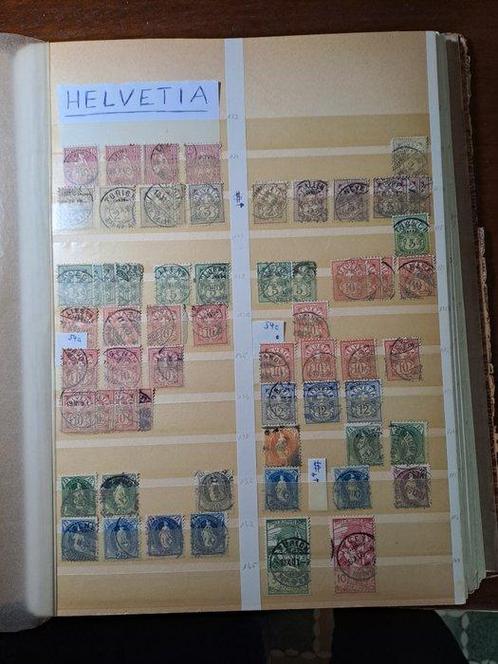 Suisse 1885/2010 - Collection privée incomplète de timbres, Postzegels en Munten, Postzegels | Europa | België