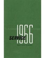 1966 ROLLS ROYCE | BENTLEY SERVICE STATIONS HANDBOEK ENGELS