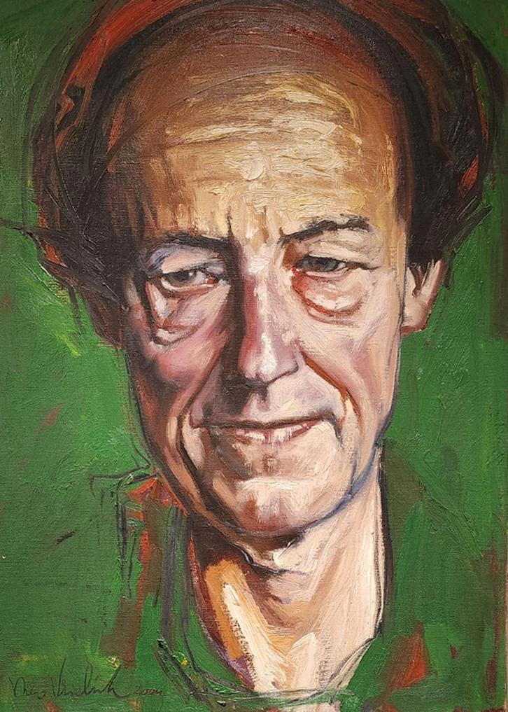 Nico Vrielink – Max (kleurvariant3), Antiek en Kunst, Kunst | Schilderijen | Modern