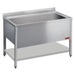 Spoeltafel | RVS | Grote Spoelbak | Achteropstand |, Verzenden, Nieuw in verpakking