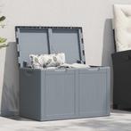 vidaXL Tuinbox 180 L PP houtlook grijs, Tuin en Terras, Bergingen en Tuinkasten, Verzenden, Nieuw