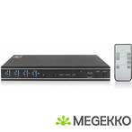 ACT 2-Poorts Dual HDMI 4K@60Hz KVM switch. USB 3.2 Gen1 (USB, Verzenden, Nieuw