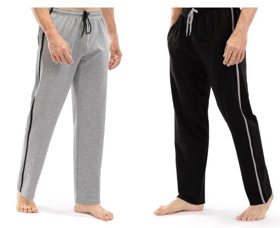 2dekans | Milanoro 2pk Loungewear long pants Black - Light, Huis en Inrichting, Stoelen, Ophalen of Verzenden