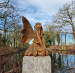 Beeldje - A kneeling fairy - IJzer, Antiek en Kunst