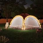 vidaXL Partytent met LED en 4 zijwanden 3,6x3,6x2,3 m, Tuin en Terras, Verzenden, Nieuw