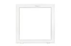 PVC kiep b80xh80 cm Wit, Doe-het-zelf en Bouw, Glas en Ramen, Nieuw, Dubbelglas, 80 tot 120 cm, Ophalen of Verzenden