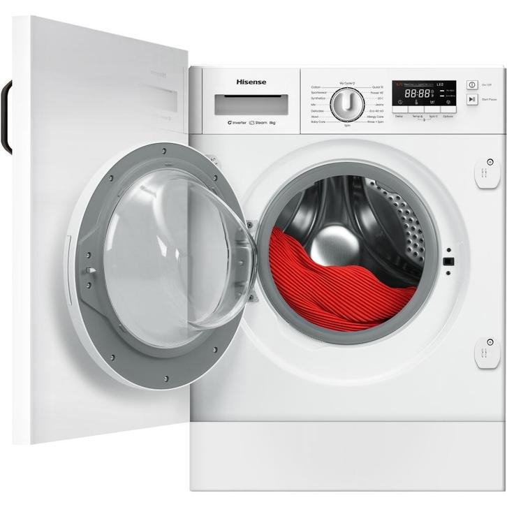 Hisense Wf3m841bwi Inbouw Wasmachine 8kg 1400t, Electroménager, Lave-linge, Enlèvement ou Envoi