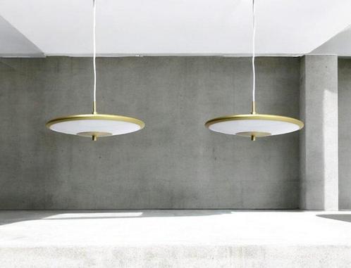 Nordlux / DFTP - Bjørn+Balle - Plafondlamp (2) - Blanche 42, Antiek en Kunst, Antiek | Verlichting