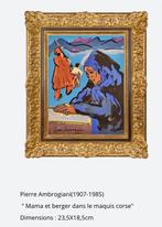 Pierre Ambrogiani (1907-1985) - Mama et berger dans le, Antiek en Kunst