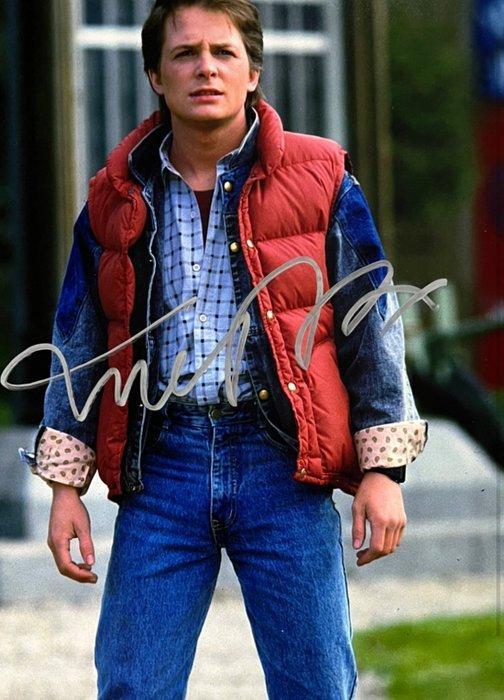 Back to the Future - Signed by Michael J. Fox (Marty) -, Collections, Cinéma & Télévision