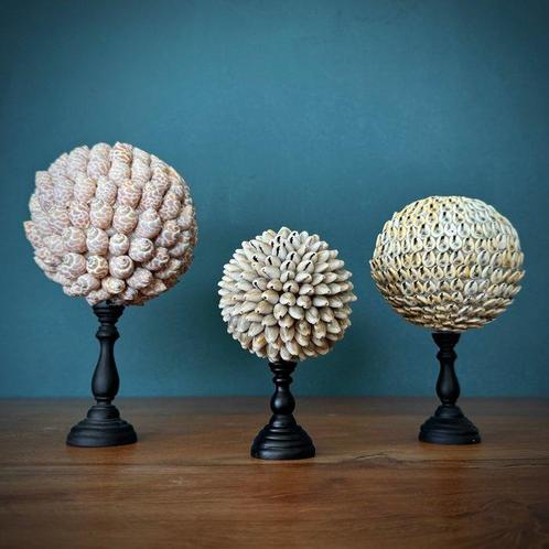 Decoratief ornament (3) - NO RESERVE PRICE - Stunning set 3, Antiek en Kunst, Kunst | Designobjecten