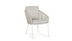 Suns Nappa tuinstoel Fishbone weaving Matt white / soft grey, Nieuw