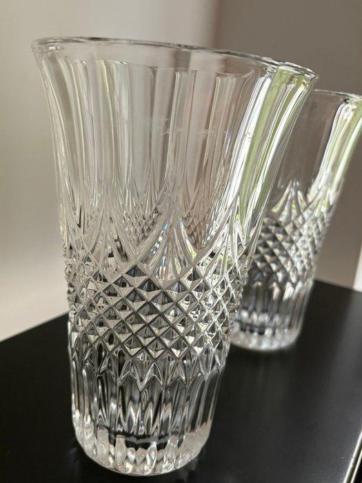 Val Saint Lambert - Vaas (2) - Kristal, Antiek en Kunst, Antiek | Glaswerk en Kristal