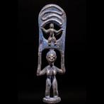 Shango Hevioso-scepter - Voodoo - Fon - Benin, Antiek en Kunst