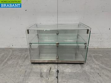 Combisteel Glazen Opzet Vitrine 50 liter Horeca beschikbaar voor biedingen