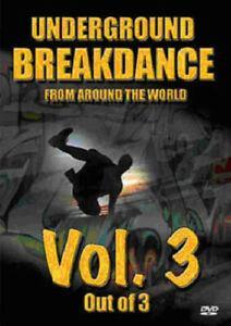 Underground Breakdance: Volume 3 DVD (2007) cert E, Cd's en Dvd's, Dvd's | Overige Dvd's, Zo goed als nieuw, Verzenden