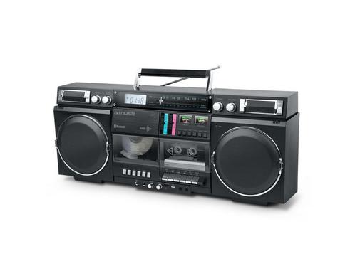 Muse M-380GB - Ghettoblaster met, FM, CD, cassette, USB, SD,, Huis en Inrichting, Woonaccessoires | Overige, Zo goed als nieuw