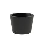 Polyester plantenbak Ø95x70cm - Met bodem, Kunststof, Rond, Nieuw, 60 tot 100 cm