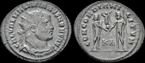 Radiatus 293-305ad Roman Galerius Ae-radiate Prince recei..., Postzegels en Munten, Munten en Bankbiljetten | Verzamelingen, Verzenden