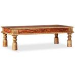 vidaXL Salontafel 110x60x38 cm massief mangohout en, Huis en Inrichting, Verzenden, Nieuw