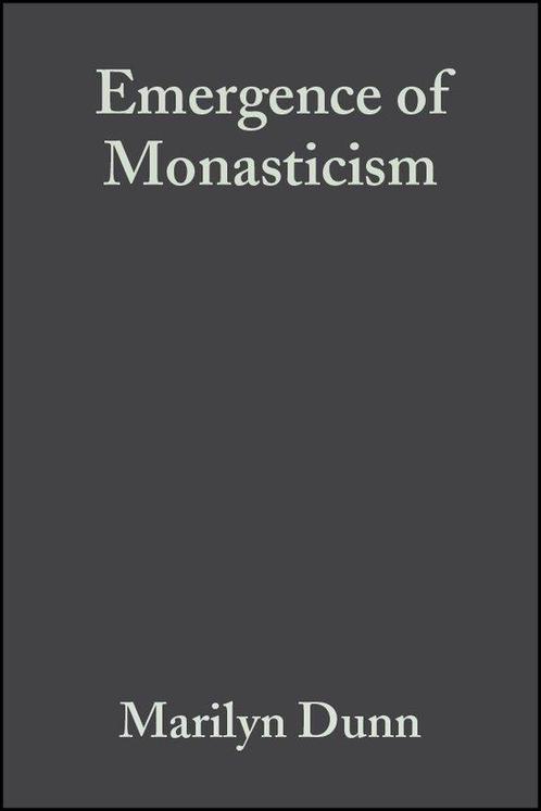Emergence Of Monasticism 9781405106412, Livres, Livres Autre, Envoi