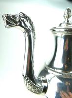 Drinkset - .950 zilver, Ebbenhout - Verseuse empire en, Antiek en Kunst
