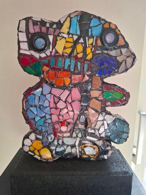 Mosaïque - MJ - 2024 - Hommage à Karel Appel, Antiek en Kunst, Kunst | Designobjecten