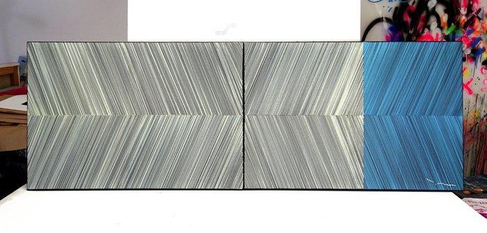 Tehos - Abstraction D06-2025 - XXL, Antiek en Kunst, Kunst | Schilderijen | Modern