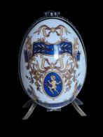 Limoges - Bouteille de parfum - Porcelaine - Oeuf de parfum