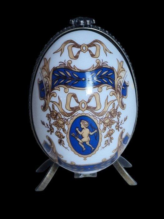 Limoges - Bouteille de parfum - Porcelaine - Oeuf de parfum, Antiek en Kunst, Curiosa en Brocante