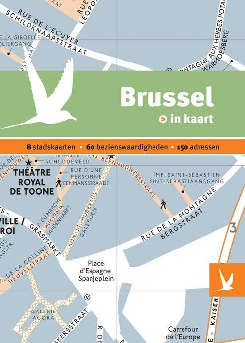 Boek: Dominicus Stad-in-kaart - Brussel (z.g.a.n.), Livres, Livres Autre, Envoi