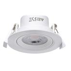 LED Inbouwspot - Warm wit Licht 3000K- 7W - Kantelbaar, Verzenden, Nieuw