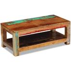 vidaXL Salontafel 90x45x35 cm massief gerecycled hout, Huis en Inrichting, Verzenden, Nieuw