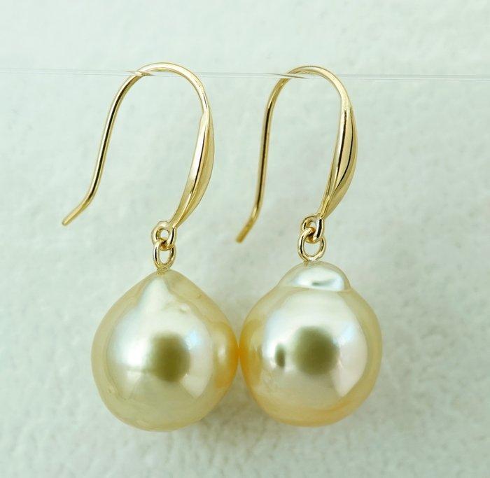 Oorbellen - 18 karaat Geel goud Parel - Zuiderzee, Echt, Handtassen en Accessoires, Oorbellen