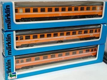 Märklin H0 - 4116/4251/4252 - Modeltrein personenwagen (3) -