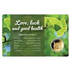 Tsjaad. 3000 francs 1/1000 oz 999 Fine Gold Ginkgo Biloba